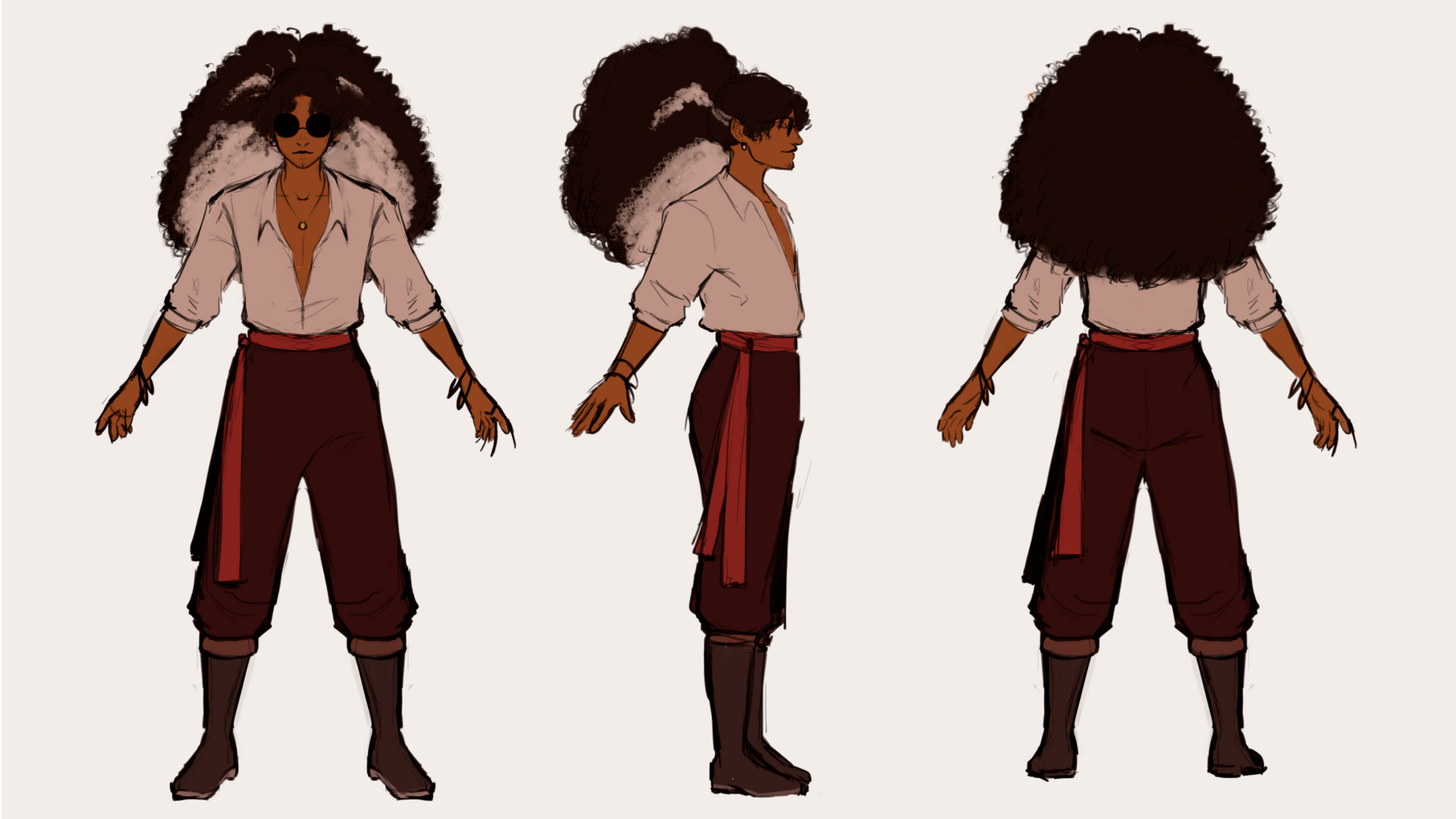 Sketch Flat Color - Exemplo 02