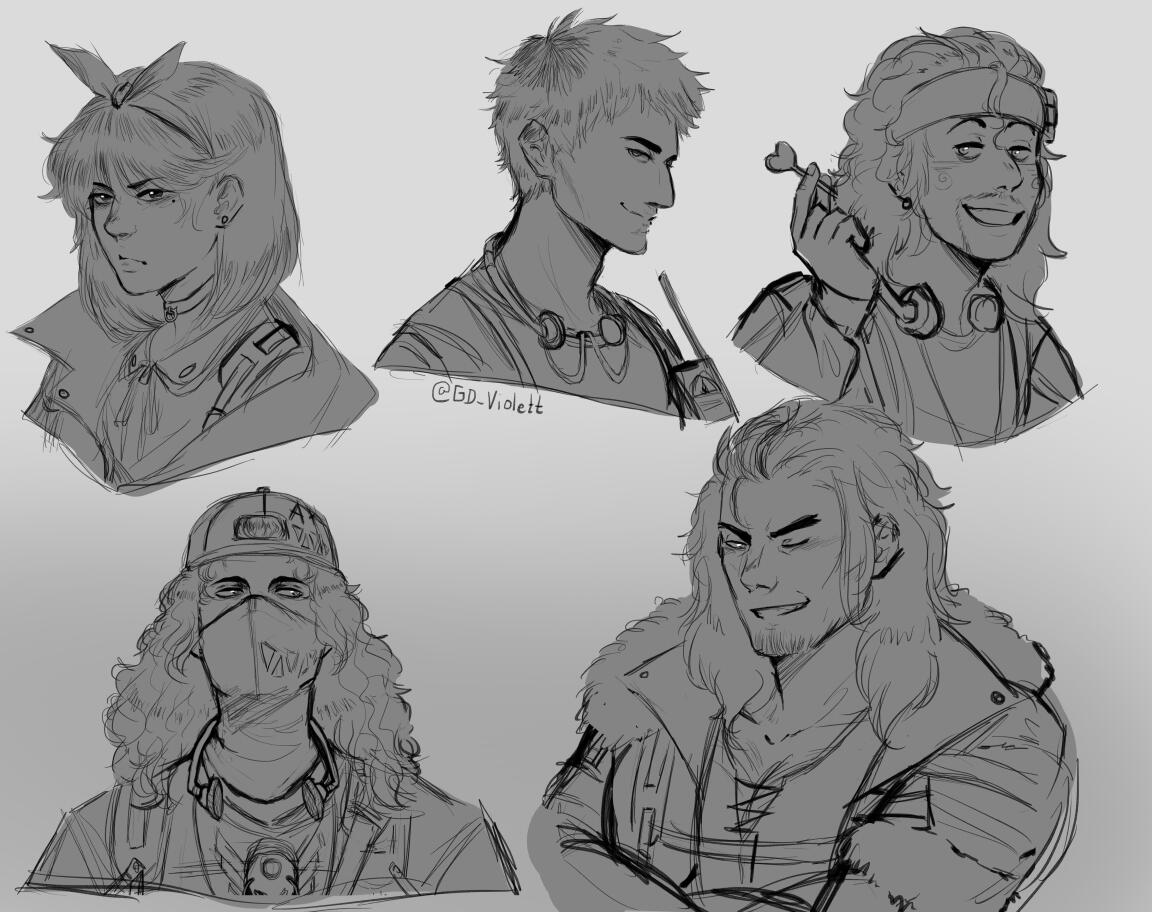 Sketch Flat Color - Exemplo 03